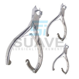 SUAVE SURGICAL INSTRUMENTS-Equipo veterinario de corte de dientes de cerdo de acero inoxidable con hoja de resorte - Product Image 1