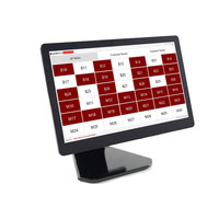 GOODCOM Windows 10 Terminal de point de vente à écran unique 15.6 pouces tout en un POS de bureau avec WIFI 5G Bluetooth