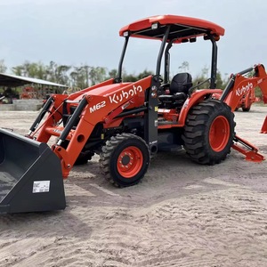 Retroexcavadora Usada Kubota M62 de 62HP con Cargador Frontal, Poco Uso, 62 Horas, Excelente Estado de Motor y Caja de Cambios - Product Image 1