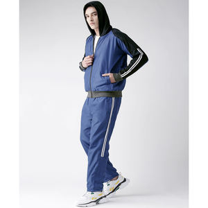High Quality Winter Designer Custom Blank Drawstring <b>Velour</b> Breathable Fleece <b>Tracksuit</b> Sweatshirt and Sweatpants Set for <b>Men</b> - Product Image 3
