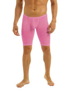 2025 High Street Solid MMA Compression Shorts pour Hommes-Custom Gym Running Spandex/Polyester Respirant Séchage Rapide En Gros - Product Image 5