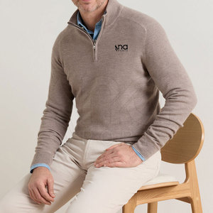 Trending Style Half <b>Zip</b> Top Custom Made Half <b>Zip</b> Top Lightweight Fabric For Active And Casual Wear - Product Image 2