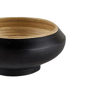 Top Tendance Solic Couleur Spun Bambou Bol De Service Bol À Salade Style De Base Décoration De La Maison En Gros Ustensiles De Cuisine Du Vietnam - Product Image 3