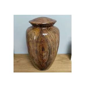 Urne de crémation en bois de rose 'Wings Life' Design urne commémorative en bois pour cendres Vase mural pour souvenir funéraire - Product Image 4