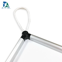 Pizarra Magnética de Borrado en Seco de un Solo Lado, Minimalista, Superfina, Ecológica, con Marco de Aluminio Mate, Certificada por la CPSIA, Marca SYH
