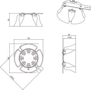 Kustom universal 12-24v suara keras mobil 120db kustom sirene darurat dan speaker klakson otomatis amplifier - Product Image 6