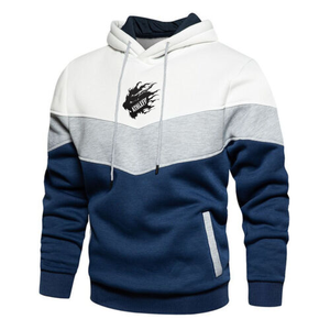 Sudaderas con capucha de felpa francesa con logotipo personalizado para hombres de talla grande sudaderas con capucha con bordado desgastado por sublimación para invierno - Product Image 2