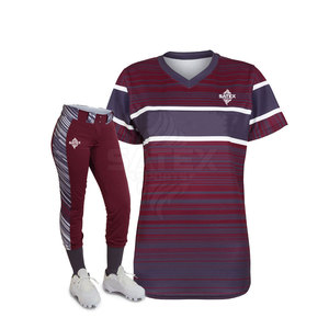 ชุดซอฟต์บอลขายส่งแบบระบายอากาศได้ดี ผลิตจากโพลีเอสเตอร์ 100% รับผลิตตามสีและขนาดที่ต้องการ บริการ OEM ราคาดีที่สุด ประเทศปากีสถาน - Product Image 4