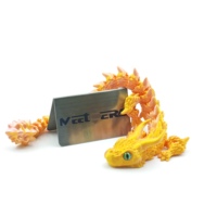 Modèle de dragon à l'échelle imprimable en 3D haute résolution Facile à imprimer et à peindre Superbe dragon imprimé en 3D avec ailes et écailles articulées