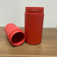 Vente en gros de flacons cylindriques en HDPE de 30 ml Pavico, design personnalisé, pour capsules pharmaceutiques, médicaments, vitamines, compléments alimentaires