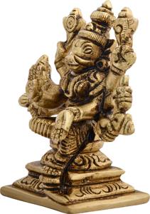 Shreeyaash Estatua pulida Ídolo de Varahi Amman Pieza decorativa - Product Image 3