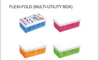Boîte pliable flexible monophasée à double paroi 2 plis, 5 couches, qualité supérieure, durable, multi-usages, pour bijoux, empilable, légère (<5 kg)