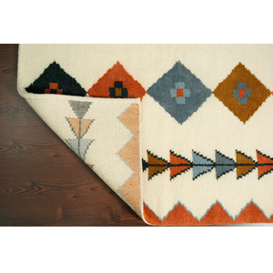 Indien noué à la main laine coton tapis antidérapant Style marocain pour cuisine salle de bain salon tapis et ensembles en gros cible - Product Image 4