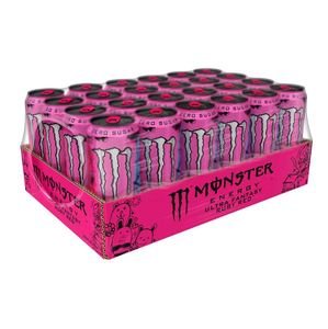 Bebida Energética Monster Energy Ultra Fantasy Ruby Red de Primera Calidad, Paquete de 12 Latas de 500 ml, Bebida de Alto Rendimiento, Pedidos de Exportación - Product Image 5