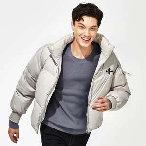 เสื้อแจ็กเก็ตขนเป็ดมันวาวสูงสำหรับผู้ชายเสื้อแจ็คเก็ตบุนวมสำหรับฤดูหนาวโลโก้ตามสั่งสำหรับฤดูหนาว - Product Image 5