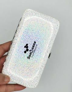 Pince à cils à pointe de fibre d'acier inoxydable de haute qualité - Product Image 4