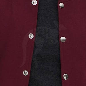 Nouvelle veste de baseball tendance pour homme avec col montant et logo frontal, 100 % coton, style vintage, personnalisable - Product Image 6