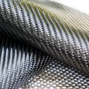 3K 160gsm 200gsm tejido de sarga tela de fibra de carbono seca 2x2 tela de fibra de carbono ligera - Product Image 3