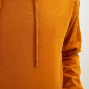 เสื้อฮู้ดผ้าฝ้าย100% สไตล์สตรีทแวร์มีฮู้ดหนาระบายอากาศได้ดีปรับแต่งได้ป้องกันการหดตัว - Product Image 6