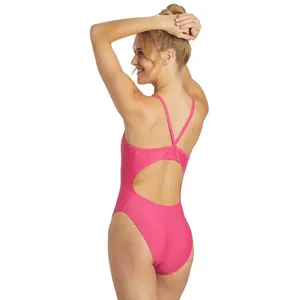 Bikini sexy para mujer, cintura alta, cuello sólido, traje de baño y ropa de playa, chaleco deportivo, bañistas, natación, productos de buceo, traje de baño - Product Image 2