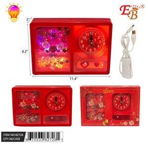 8.5 regalo di San Valentino con orologio e luce 36 pz/cartone per esprimere amore e cura - Product Image 1