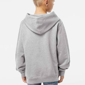 2025 Custom School bordado Logo Boys' manga larga New-Friendly Fleece Full Zip Hoodie - Product Image 6