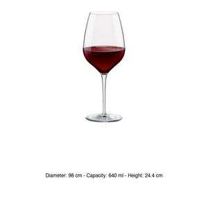 Verre à vin Bormioli Rocco Tre Sensi XL 64 cl, fournitures de bar pour restaurants, fournitures hôtelières, vente en gros - Product Image 3