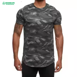 Breathable Eco-Friendly Quick Dry Loose Fit High Quality Men's T-Shirt 100% Cotton 2025 Wholesale - Product Image 3