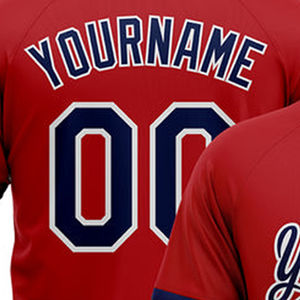 Camiseta de Béisbol Unisex Personalizada de Alta Calidad con Botones, Impresión Personalizada, Manga Corta, Tallas Grandes, Ropa de Béisbol y Sóftbol - Product Image 4