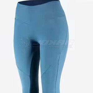 Mallas ecuestres OEM para mujer, mallas elásticas de cintura alta para montar a caballo con logotipo personalizado - Product Image 4