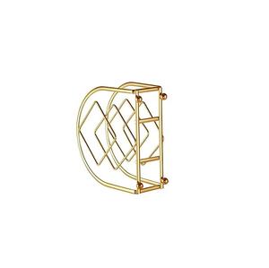 ที่ใส่กระดาษทิชชู่สีทองเนื้อด้านสำหรับตกแต่งโต๊ะในโรงแรมและบ้านทำด้วยมือดีไซน์คลาสสิก - Product Image 1