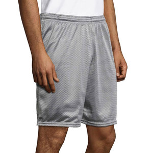 Custom Logo High Quality Men's Casual Mesh <b>Shorts</b> 5 Inch Seam with Lace <b>Decoration</b> Sublimation Transfer Print - Product Image 3