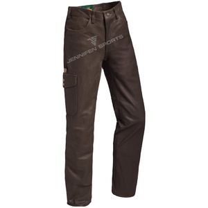 Pantalon cargo tactique en cuir de vache véritable 100% respirant multi-poches pour l'été/l'hiver - Product Image 1