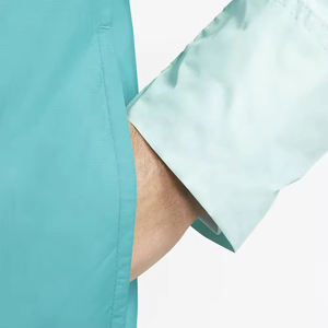 Veste coupe-vent en nylon PVC 100% personnalisée de haute qualité, à la mode, imprimée à l'écran, veste d'hiver à capuche de haute qualité - Product Image 4