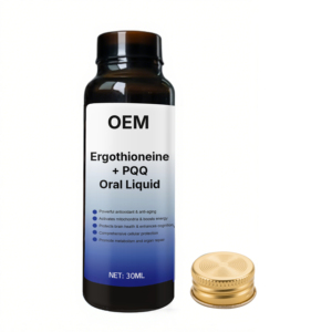 Vente chaude de compléments alimentaires liquides oraux pour adultes, étiquette privée OEM, solution orale d'ergothionéine PQQ 30 ml - Product Image 4