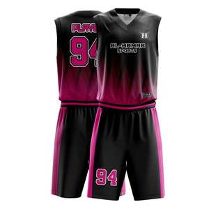 Conjuntos de uniformes de baloncesto Bsci, ropa deportiva personalizada OEM, camisetas y pantalones cortos de entrenamiento impresos, ropa de baloncesto de equipo más vendida - Product Image 6