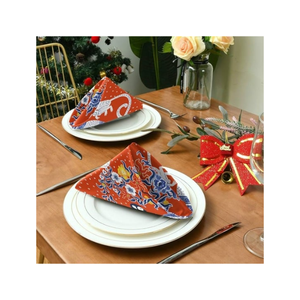 Servilletas de Algodón 100% con Acabado Suave, Textura Azul Slub, Sensación Rica al Tacto, Diseñadas para Mesas Modernas, Marca Privada, Compradores ODM en Todo el Mundo - Product Image 6