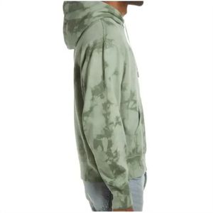 Sweat à capuche pour homme, automne-hiver, vente chaude, couleur unie personnalisée, streetwear, tricoté, décontracté, polaire - Product Image 3