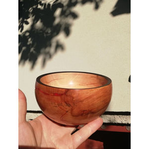 Vente en gros bol en bois naturel professionnel pour la maison et la Table à manger bol de service rond en bois de taille personnalisée pour le restaurant - Product Image 4