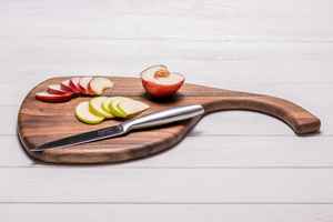 100% planche à découper en bois de qualité supérieure avec long manche - Product Image 3