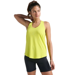 New Arrival Breathable Quick Dry Body Building Workout Women's Tank <b>Top</b> Cotton Polyester Custom Front Summer Plus Size OEM - Product Image 1