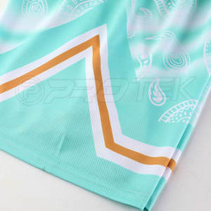 Ensembles d'uniformes de basket-ball personnalisables Taille Plus Option Nom Numéro Logo Imprimer Simple Plain Tie Dye Concevez votre propre uniforme - Product Image 4