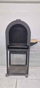 DORELLO Gril de four à barbecue en métal roulant au design moderne - Product Image 3