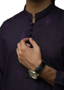 Kurta pour hommes | Ensemble Salwar Kameez formel pour les mariages et les fêtes - Product Image 6