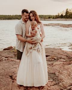 2024 nueva llegada verano Maxi vestido bohemio vacaciones playa nuevo cuello en V vestidos largos de algodón blanco - Product Image 3