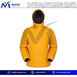 Doudoune isolée ultra-chaude pour hommes pour l'hiver Tissu résistant à l'eau Design compressible Poches zippées High Street pour - Product Image 2