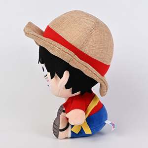 Figurine en peluche Monkey D. Luffy de One Piece, jouet en peluche - Product Image 6