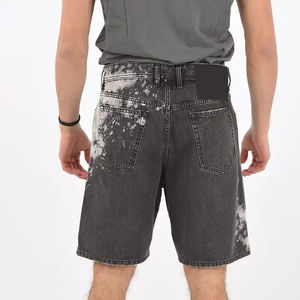 Short baggy pour homme 100% coton Design personnalisé avec poches Style décontracté lavage à l'acide Look Offre Spéciale à bas prix - Product Image 5