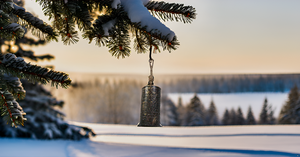 Dış için rüzgar çanları derin ton antik Vintage noel asılı demir çan ile ağaç anıt rüzgar çanları sempati hediyeler - Product Image 5