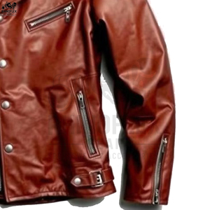 Chaqueta de Cuero Personalizada de Alta Calidad Más Popular, Hecha en Pakistán, Chaquetas de Cuero de Primera Calidad para Hombre - Product Image 3